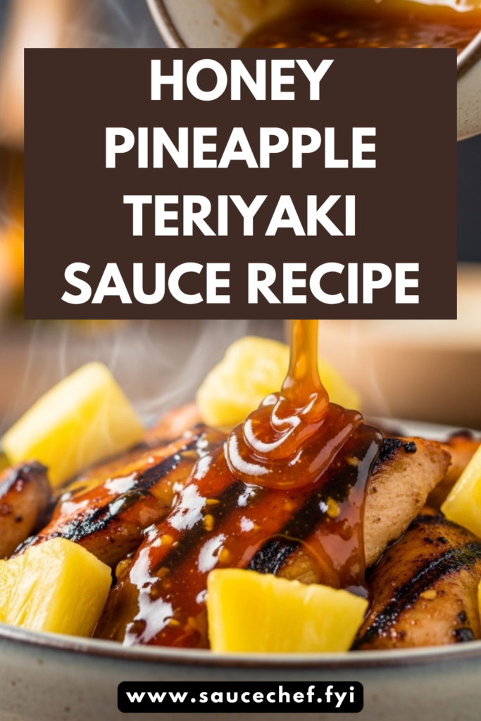 Honey Pineapple Teriyaki Sauce Recipe