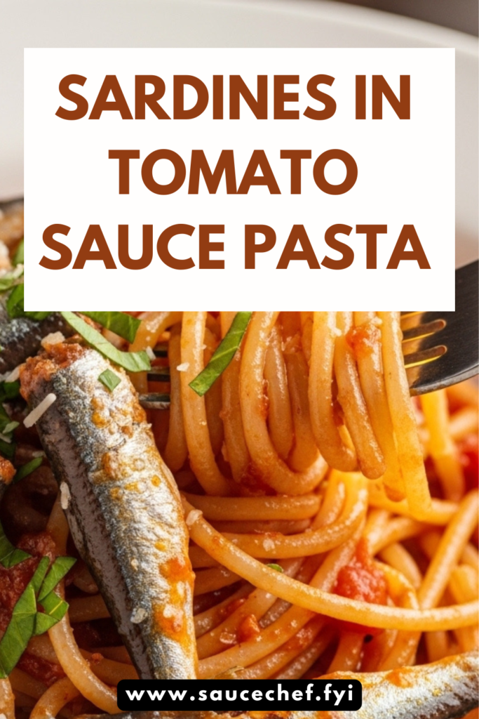 Sardines in Tomato Sauce Pasta