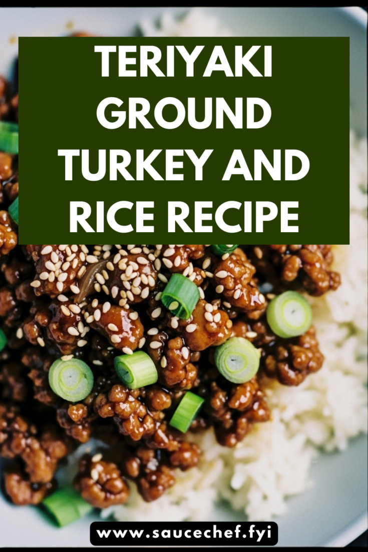 Teriyaki Ground Turkey and Rice Recipe