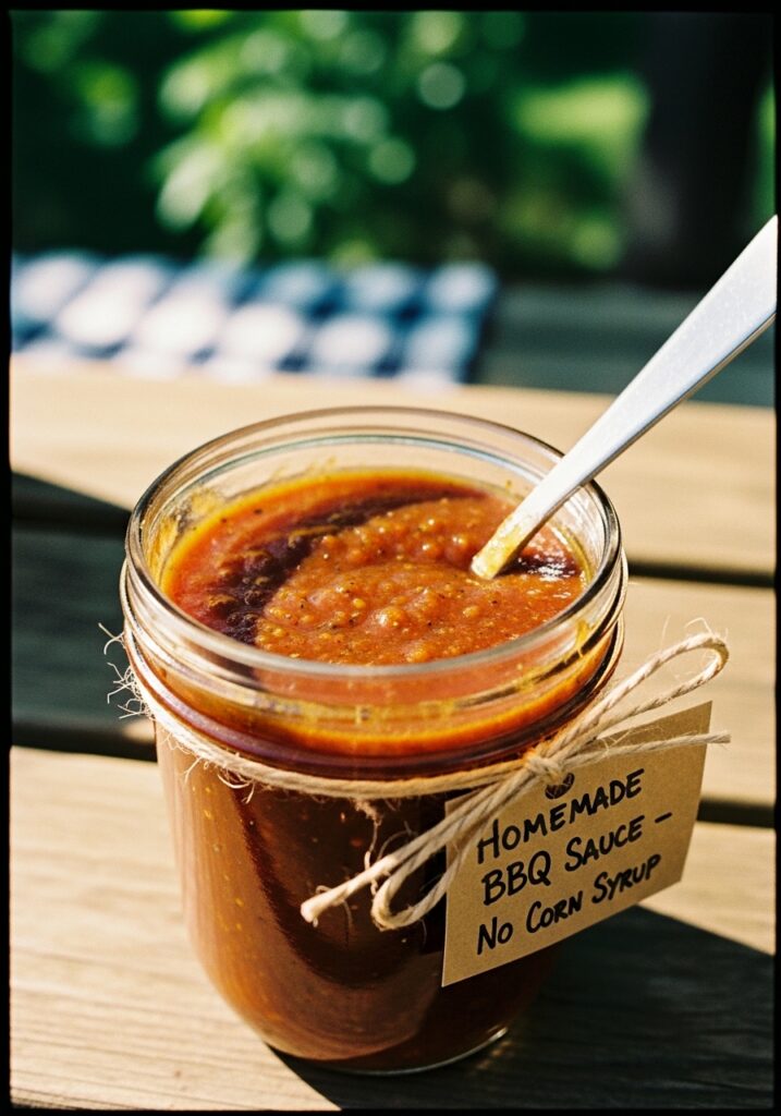 homemade bbq sauce without corn syrup
